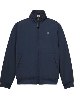Timberland Ανδρικό Μπουφάν Χειμωνιάτικο Bomber Αδιάβροχο Navy Μπλε TB0A62CF433