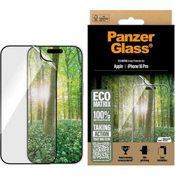 PanzerGlass Matrix Ultra-Wide Fit Tempered Glass (iPhone 16 Pro)