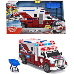 Dickie Toys Ασθενοφόρο με Ήχους & Φώτα 203308389