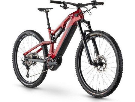 Raymon AirRay 10.0 Ηλεκτρικό Ποδήλατο Mountain 29" 250W με 12 Ταχύτητες και Δισκόφρενα Κόκκινο