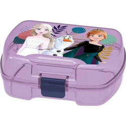Stor Frozen Πλαστικό Παιδικό Δοχείο Φαγητού Λιλά