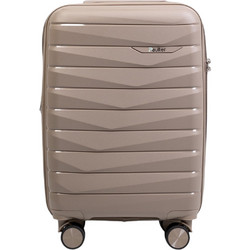 Paulter 1024-55-102 Βαλίτσα Καμπίνας 55x36x24cm με 4 Ρόδες Μπεζ