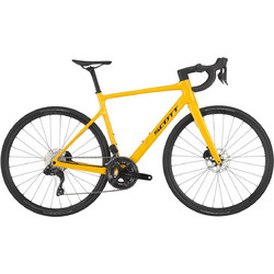 Scott Addict 40 2025 Ποδήλατο Δρόμου 27" Carbon με 24 Ταχύτητες και Δισκόφρενα Κίτρινο