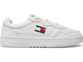 Tommy Jeans Ανδρικά Sneakers Λευκά EM0EM01443-YBR
