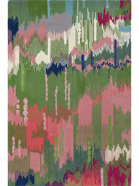 Harlequin Wilderness Χειροποίητο Χαλί Ορθογώνιο Μάλλινο 200x280cm 144507 Green Multi