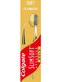Colgate Slim Soft Advanced Gold Oδοντόβουρτσα Χρυσή