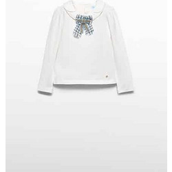 Abel & Lula Παιδικό T-Shirt Μακρυμάνικο Εκρού 14-05674-004