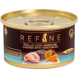 Refine Adult Sterilised with Chicken & Vegetables in Jelly 85gr