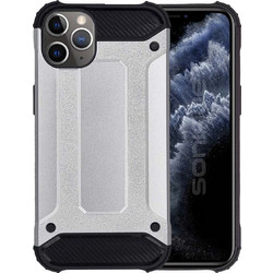 Sonique Heavy Armor Back Cover Silver (iPhone 11 Pro Max)