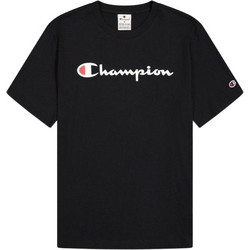 Champion Ανδρικό Αθλητικό T-Shirt Μαύρο 220256-KK001