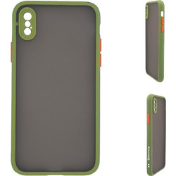 Sonique Color Button Bumper Light Green (iPhone XS Max)