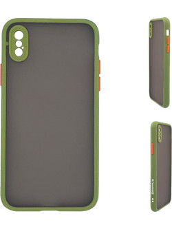Sonique Color Button Bumper Light Green (iPhone XS Max)
