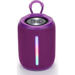 T&G TG-679 Ηχείο Bluetooth 5W με Ραδιόφωνο Μωβ