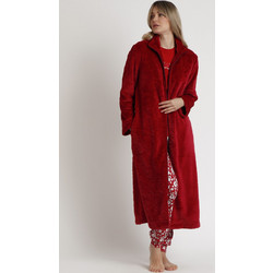 Admas Γυναικεία Ρόμπα Χειμωνιάτικη Fleece Μπορντό 67165