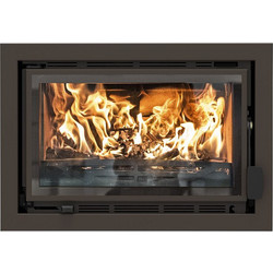 Charnwood Bay VL Brown Ατσάλινη Ξυλόσομπα 7kW