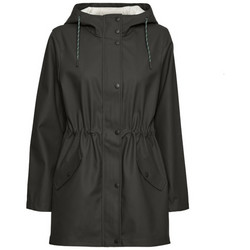 Vero Moda Γυναικείο Μπουφάν Παρκά Μακρύ Αδιάβροχο Μαύρο 10266982