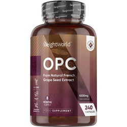 WeightWorld OPC French Grape Seed Extract 1000mg 240 Κάψουλες