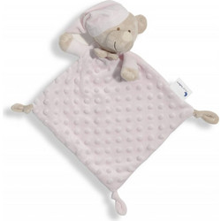 Interbaby Πανάκι Παρηγοριάς Αρκουδάκι Ροζ DU003P