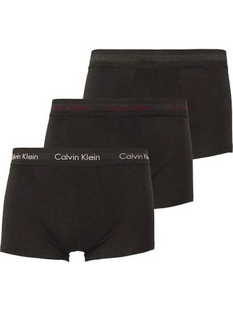 Calvin Klein Ανδρικά Μποξεράκια Σετ 3Pack Μαύρα 0000U2664G-CA0