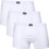 Minerva Ανδρικά Μποξεράκια Σετ 3Pack Λευκά 90-23026-05