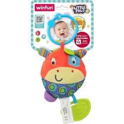 Winfun Giraffe Υφασμάτινη Κουδουνίστρα για Νεογέννητα
