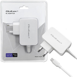 Qoltec 51039 USB-C Φορτιστής Laptop 65W χωρίς Καλώδιο Τροφοδοσίας