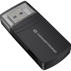 Conceptronic BIAN06B Card Reader USB-A 3.2 Gen 1 για SD / microSD