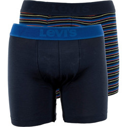 Levi's Ανδρικά Μποξεράκια Σετ 2Pack Navy Μπλε 37149-0891