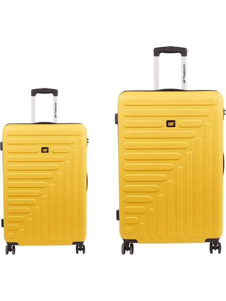 CAT Rockford 84683-42 Σετ Βαλίτσες 2τμχ Καμπίνας & Μεσαία Κίτρινες