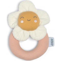 Mamas & Papas Flower Υφασμάτινη Κουδουνίστρα Κρίκος για Νεογέννητα