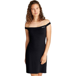 Calvin Klein Mini Καλοκαιρινό Καθημερινό Φόρεμα Μεταξωτό Μαύρο J20J225541-BEH
