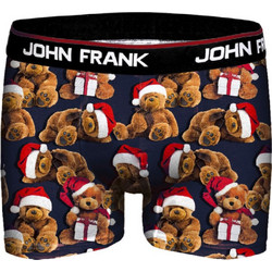 John Frank Teddy Ανδρικό Μποξεράκι Navy Μπλε JFBD08CH