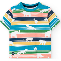 Boboli Παιδικό T-Shirt Κοντομάνικο Γαλάζιο 301037-9649