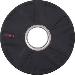 Amila PU Series Δίσκος Ολυμπιακού Τύπου Rubber Cover 2.5kg Φ50mm