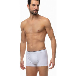 Minerva Ανδρικά Μποξεράκια Σετ 2Pack Λευκά 90-22710
