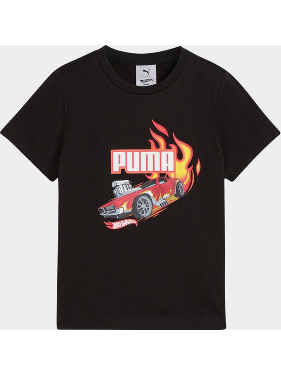 Puma Παιδικό T-Shirt Κοντομάνικο Μαύρο 630069-01