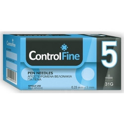 ControlBios ControlFine Βελόνες Ινσουλίνης 31G 5mm 100τμχ