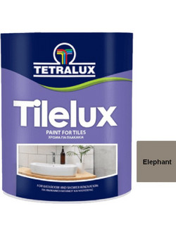 Tetralux Tilelux Χρώμα Πλακιδίων Γκρι Ελέφαντα 0.75lt