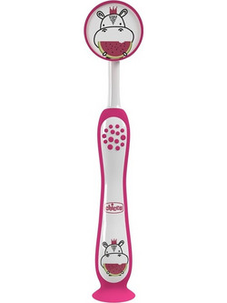 Chicco Milk Teeth Soft Παιδική Oδοντόβουρτσα Φούξια