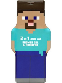 Air Val Minecraft Σαμπουάν & Αφρόλουτρο για Επανόρθωση 400ml