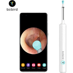 Bebird X3 Ηλεκτρική Συσκευή Καθαρισμού Αυτιών για Αφαίρεση Κυψελίδας Λευκή
