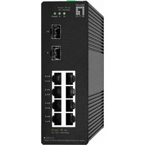 LevelOne IGS-2110 Managed L2 Switch με 8 Θύρες Ethernet 1000Mbps και 2 SFP θύρες