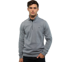 Side Effect Ανδρικό Φούτερ Fleece Γκρι LPZ-1682