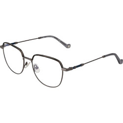 Hackett HEB294 190 Ανδρικός Σκελετός Γυαλιών Οράσεως Μεταλλικός Ασημί Μαύρος