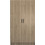 Megapap Δίφυλλη Ντουλάπα Ρούχων Victoria Καρυδί 100x60x181cm GP028-0122,3