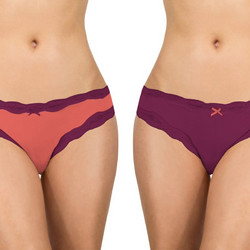 Walk Γυναικεία Brazil με Δαντέλα 2Pack W2014-PRP
