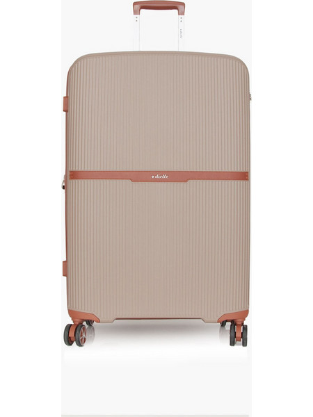 Dielle 190/70 Βαλίτσα Μεγάλη 77x52x31cm με 4 Ρόδες Ταμπά
