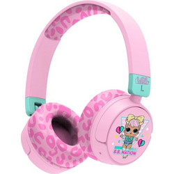 OTL L.O.L. Surprise! B.B. Nation Kids Ασύρματα Bluetooth Παιδικά Ακουστικά On Ear Ροζ Τιρκουάζ