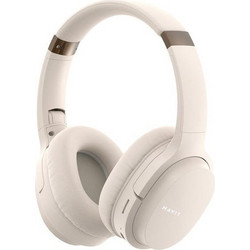 Havit I62 Ασύρματα Bluetooth Ακουστικά Over Ear Μπεζ