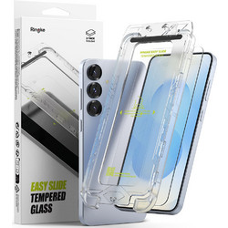 Ringke Easy Slide Tempered Glass Clear 2-pack (Samsung Galaxy S25)